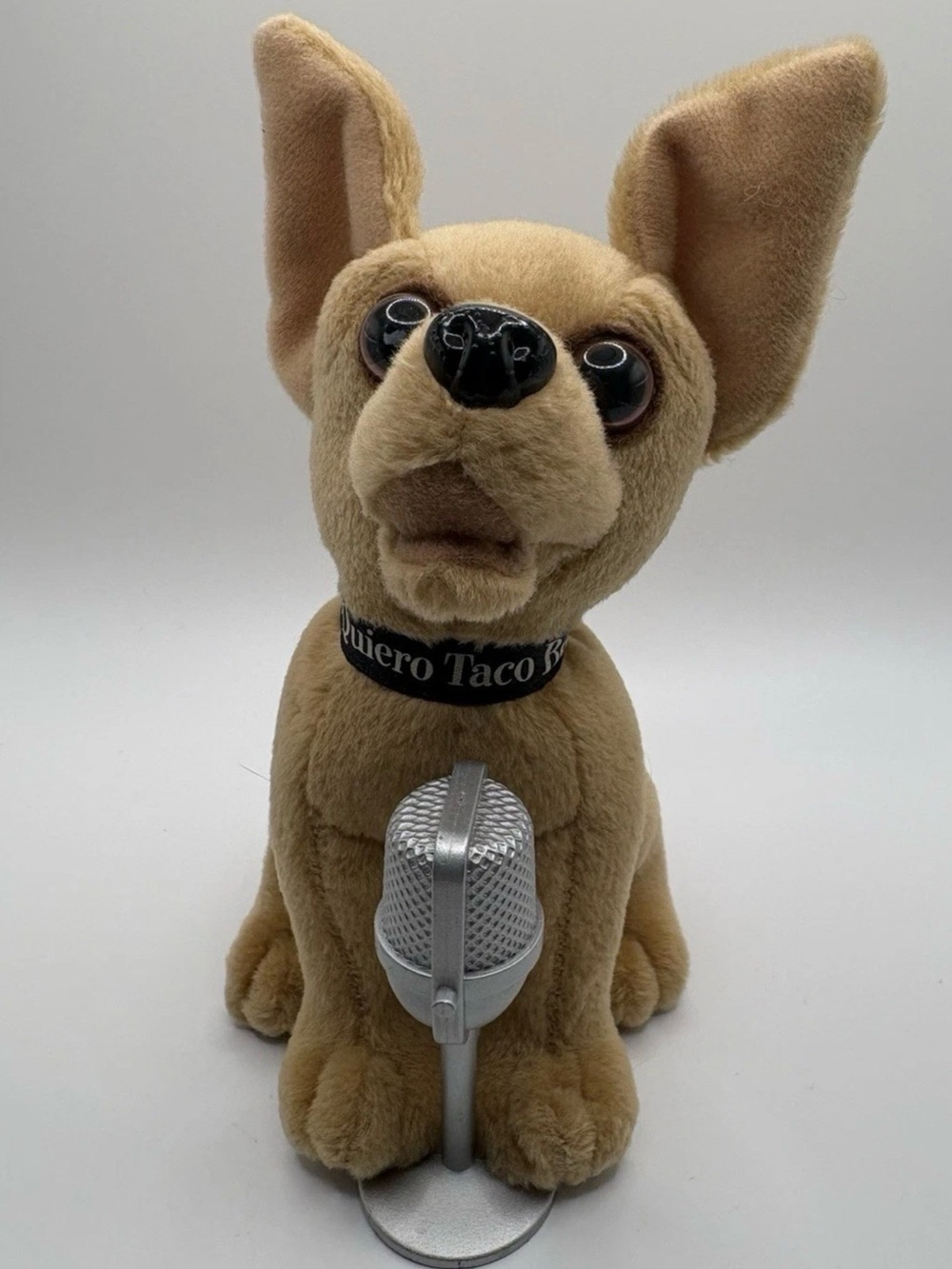 Taco Bell Singing Plush Chihuahua Dog Toy - Tan